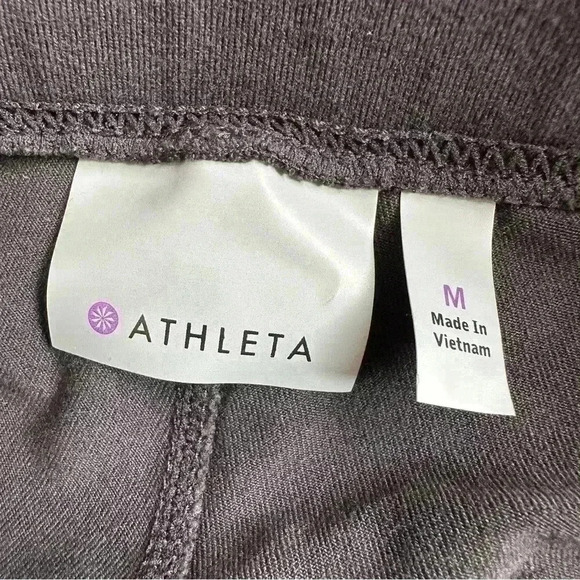 Athleta Tech Stretch Metro Classic Straight Leg Pants Womens Size Medium Black - Picture 3 of 13